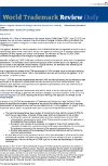 World Trademark Review Daily - 9 May 2012