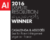2016 - Acquisition International Dispute Resolution Awards 