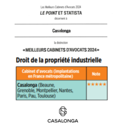 April 2024 - LE POINT - 2024 ranking of the best French law firms