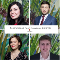 4 nouveaux diplômés