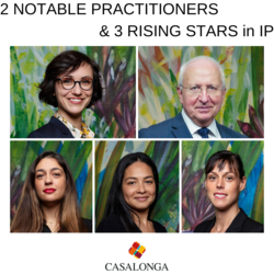 Octobre 2023 - NOTABLE PRACTITIONERS & RISING STARS IN IP