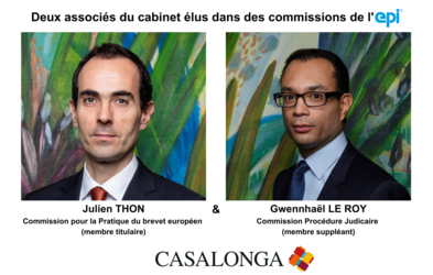 Deux associés du cabinet élus dans des commissions de l'epi